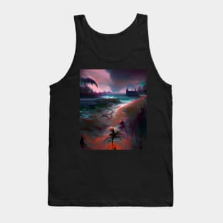 Tropical beach Tank Top